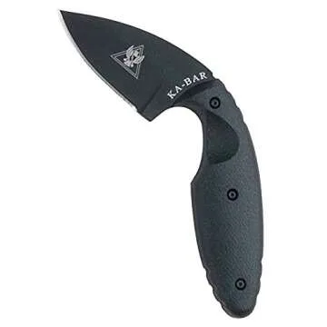 KA-BAR TDI Law Enforcement Knife - Fixed Blade with AUS-8A Stainless Steel