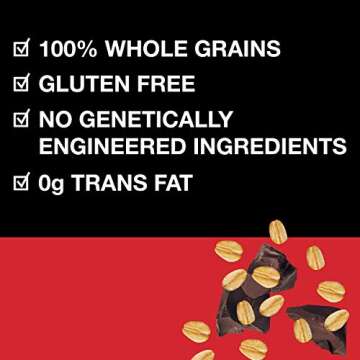 KIND Dark Chocolate Healthy Grains Bars, Chunk, Gluten Free, 1.2 oz, , 30 Count (Pack of 6)