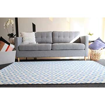 Cushmat Reversible Foam Play Mat - Safe & Stylish for Kids