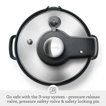 Breville Fast Slow Go Pressure Cooker for Versatile Cooking