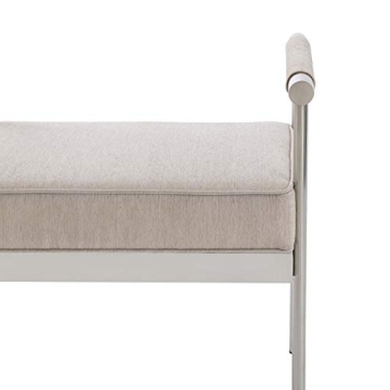 TOV Furniture Diva Velvet Upholstered Bench - Modern Elegance