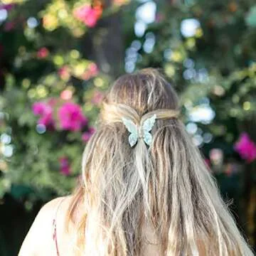 Stylish ZOOX Chic Hair Claw Clip - Elegant Butterfly Design