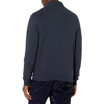 Amazon Essentials Men's Full-Zip Cotton Sweater for Style