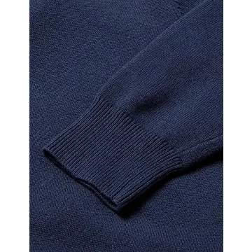 Amazon Essentials Men's Full-Zip Cotton Sweater for Style