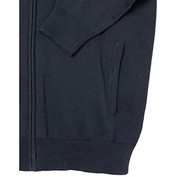 Amazon Essentials Men's Full-Zip Cotton Sweater for Style
