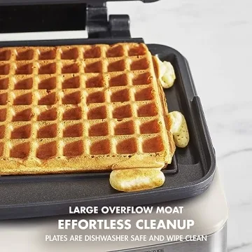 GreenPan Elite Belgian & Classic Waffle Maker Perfect for All