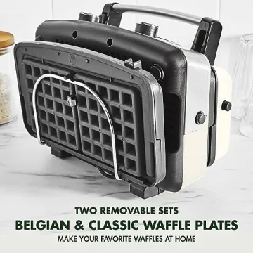 GreenPan Elite Belgian & Classic Waffle Maker Perfect for All