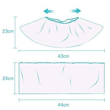 Potty Liners Disposable, Travel Potty Chair Liners with Drawstring Universal Training Toilet Seat Potty Bags Cleaning Bag for Kids Toddlers