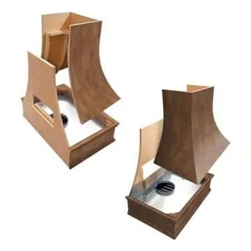 Riley & Higgs Curved Front Wooden Range Hood Cover