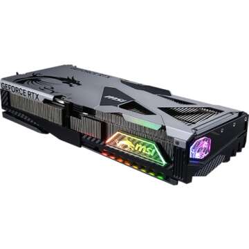 MSI Gaming RTX 5080 Graphics Card - 16GB GDDR7 Powerhouse