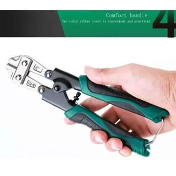 8 Inch Mini Wire Cutter for Heavy Gauge Wire by NIDAYE