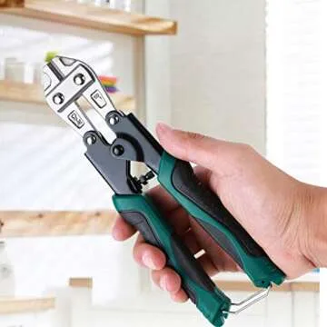 8 Inch Mini Wire Cutter for Heavy Gauge Wire by NIDAYE