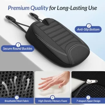 Comfortable All-Season Car Seat Cushion for Safe Driving