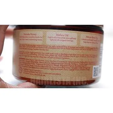 Sheamoisture Manuka Honey &Mafura Oil Intensive Hydration Treatment Masque, 12 Oz