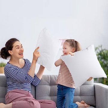 Utopia Bedding Throw Pillows Insert - White (Pack of 2)