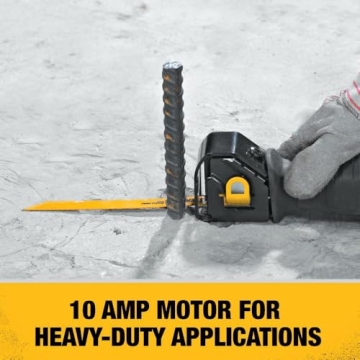 DEWALT DWE304 Reciprocating Saw with 10 Amp Power