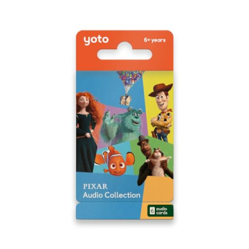 Yoto Disney Pixar Audio Collection – 6 Kids Audio Cards for Use with Player & Mini All-in-1 Audio ...