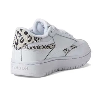 Reebok Club C Double Sneakers for Women in White & Black