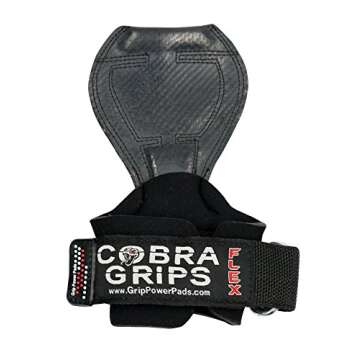 2018 Cobra Grips FLEX MODEL - Weight Lifting Gloves with Padded Wrist Support