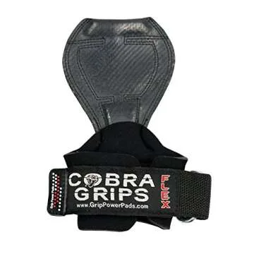 2018 Cobra Grips FLEX MODEL - Weight Lifting Gloves with Padded Wrist Support