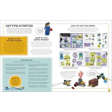 Build Your Own LEGO Escape Room: Unlock Creativity with 49 Bricks and Stickers