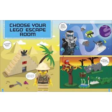 LEGO Escape Room Kit to Design Creative Challenges and Fun