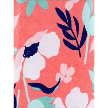 Snug Fit Footed Cotton Pajamas for Baby Girls | 3-Pack