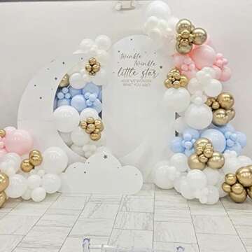 100pcs White Balloon Garland Arch Kit for All Occasions