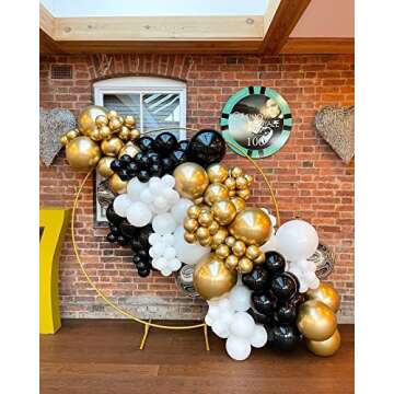 100pcs White Balloon Garland Arch Kit for All Occasions