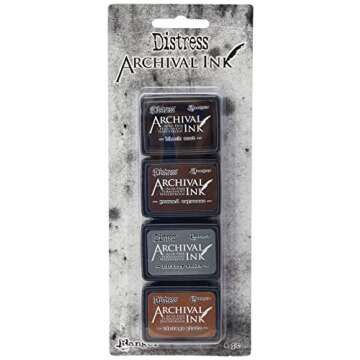 Ranger TH Dist Archival Ink Kit #3 Mini for Crafters