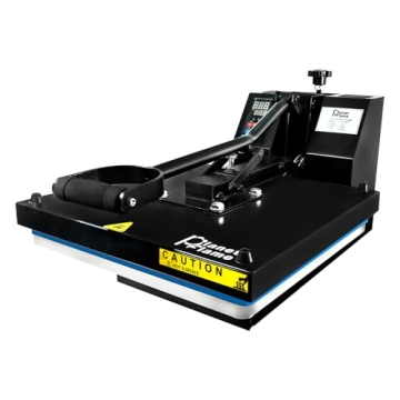 PlanetFlame 15x15 Heat Press for Sublimation Transfers