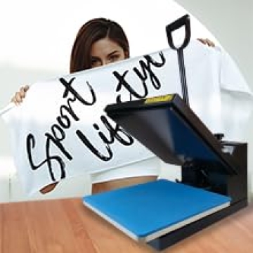 PlanetFlame 15x15 Heat Press for Sublimation Transfers