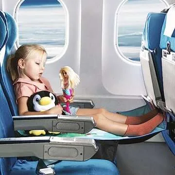Froggy Family Airplane Seat Extender for Kids - Travel Bed for Baby
