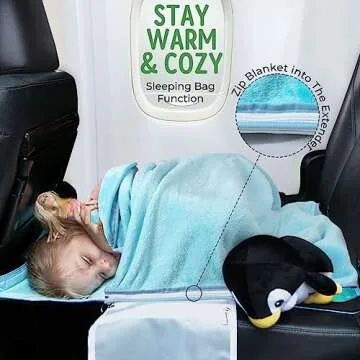 Froggy Family Airplane Toddler Bed for Travel Comfort