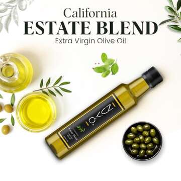 Nuvo Olive Oil The Estate Blend - Extra Virgin Olive Oil- 250 ml, Estate Blend EVOO- 250 ml