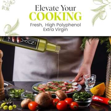 Nuvo Olive Oil The Estate Blend - Extra Virgin Olive Oil- 250 ml, Estate Blend EVOO- 250 ml