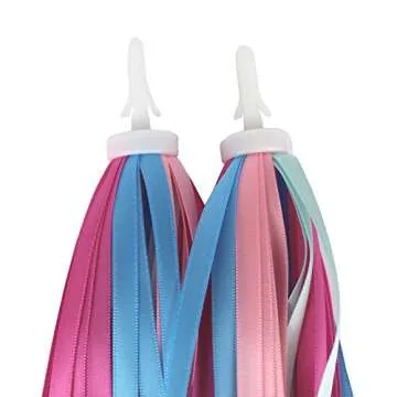 BESTCYC Colorful Streamers for Kids' Bikes and Scooters
