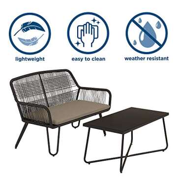 Novogratz Conversation Set