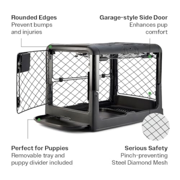 Diggs Revol Dog Crate: Elegant, Durable, and Portable Solution