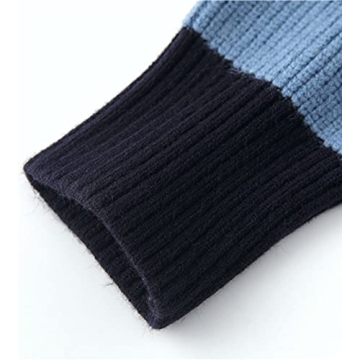 LifeShe Women Men Striped Oversized Knit Sweater