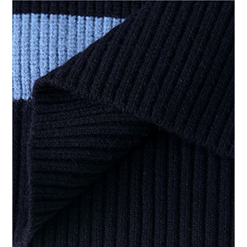 LifeShe Women Men Striped Oversized Knit Sweater