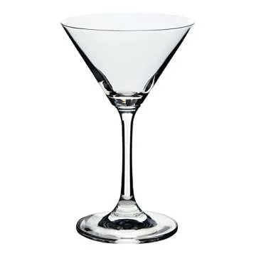 Juvale 5 oz Mini Martini Glasses Set of 6 - Small Cocktail Stem Glasses for Dessert, Margaritas, Classic Barware Accessories