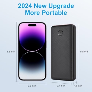 JIGA 27000mAh Portable Charger with Fast Charging Technology