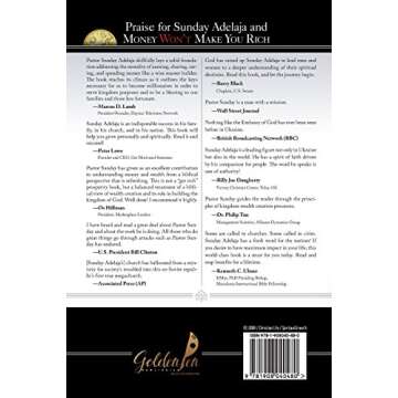 Money Won't Make You Rich: God's Principles for True Wealth, Prosperity, and Success