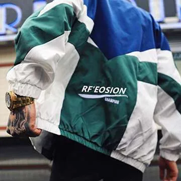 Shop Retro Colorblocked Track Jacket For Every Occasion