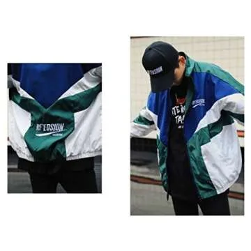 Shop Retro Colorblocked Track Jacket For Every Occasion