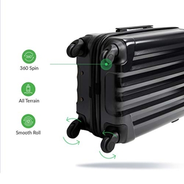 Genius Pack Hardside Luggage Spinner - Stylish & Lightweight