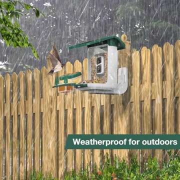WOSPORTS Bird Feeder & Camera - Smart AI Identification