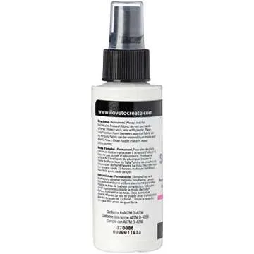 Innovative TULIP Fabric Spray Paint - Snow, 4oz for Endless Creativity
