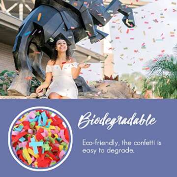 BATTIFE Confetti Wands - Vibrant Celebration Shoots